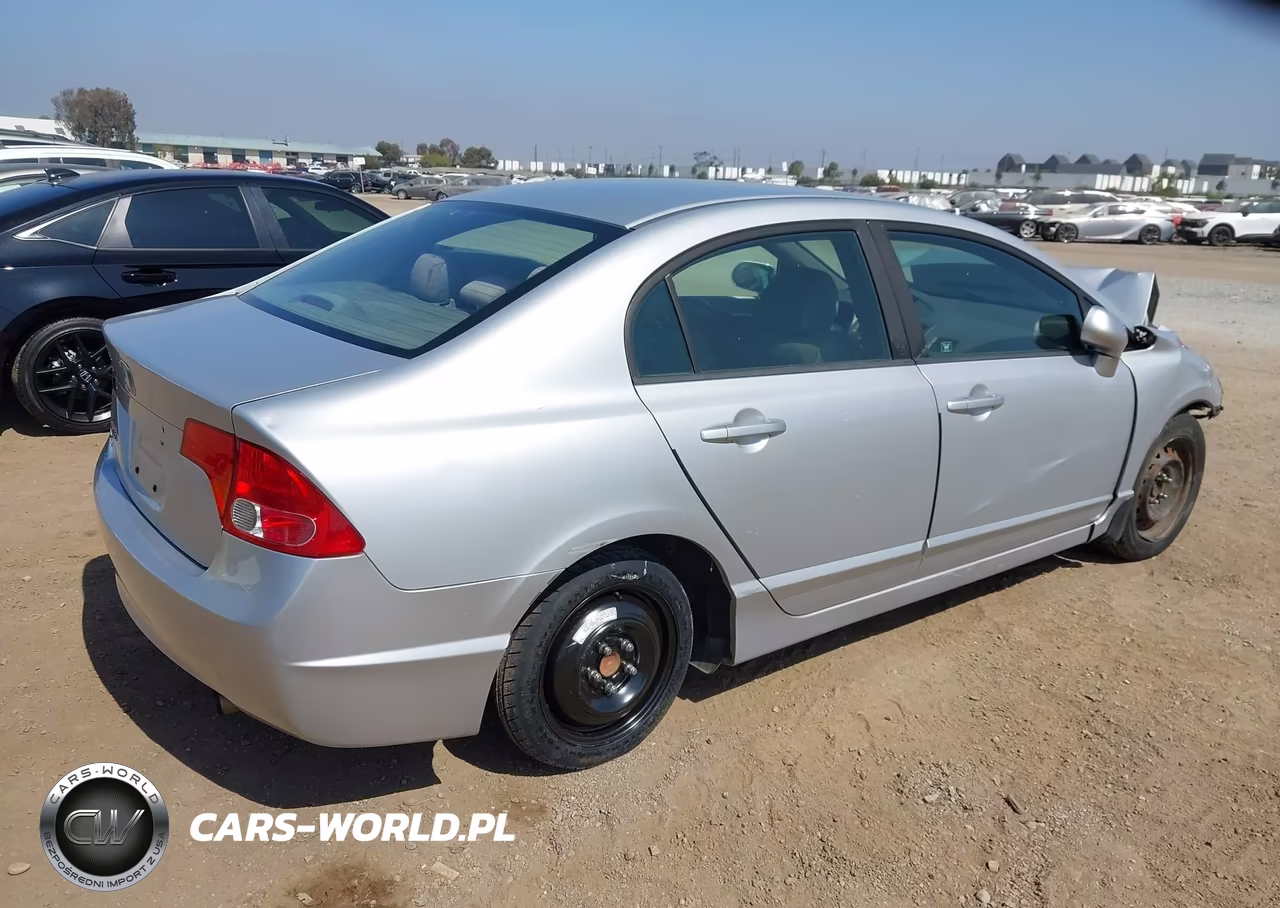 2008 Honda Civic Lx VIN:1HGFA16598L068454 - 4
