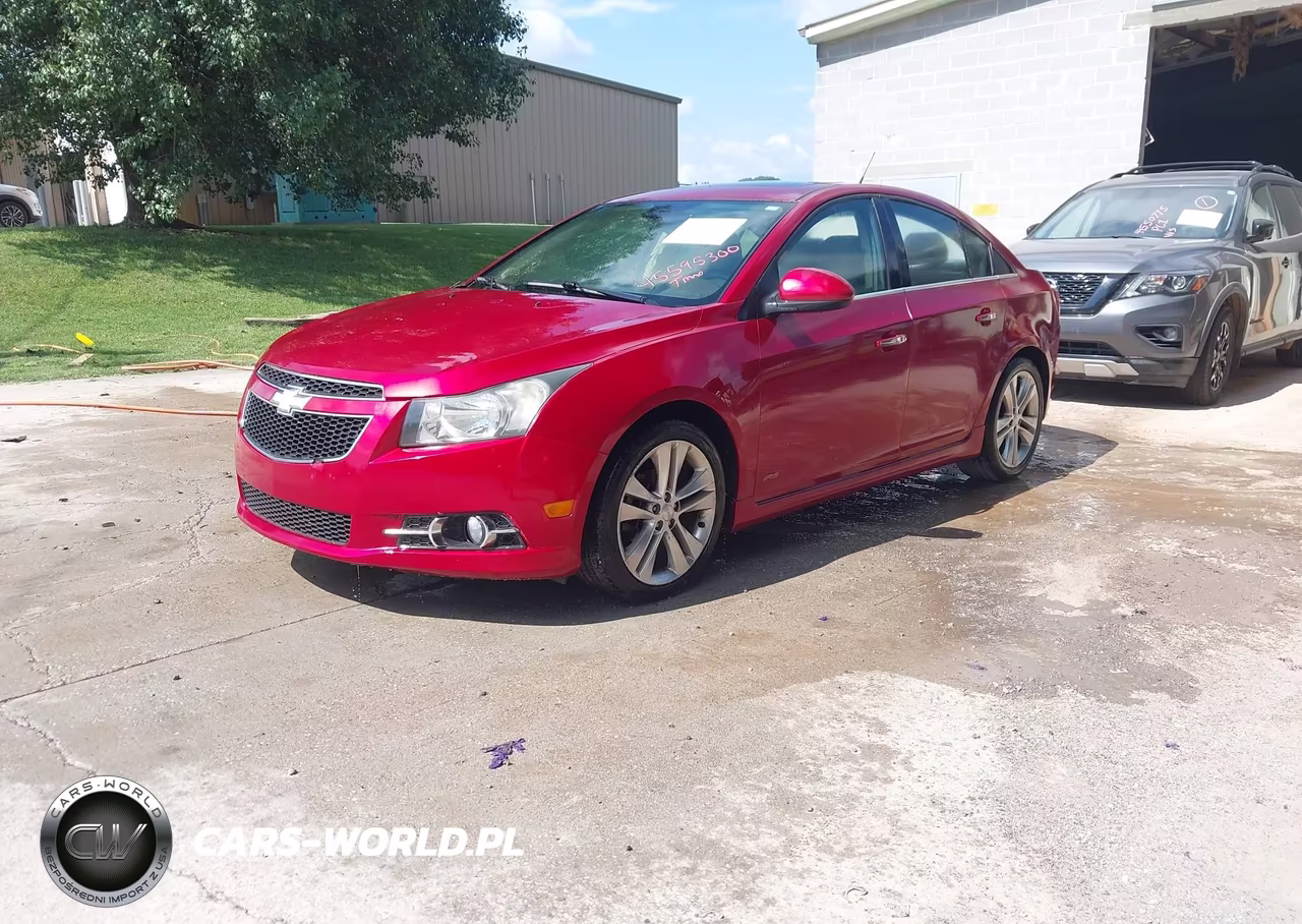 2012 Chevrolet Cruze Ltz VIN:1G1PH5SC3C7383481 - 2