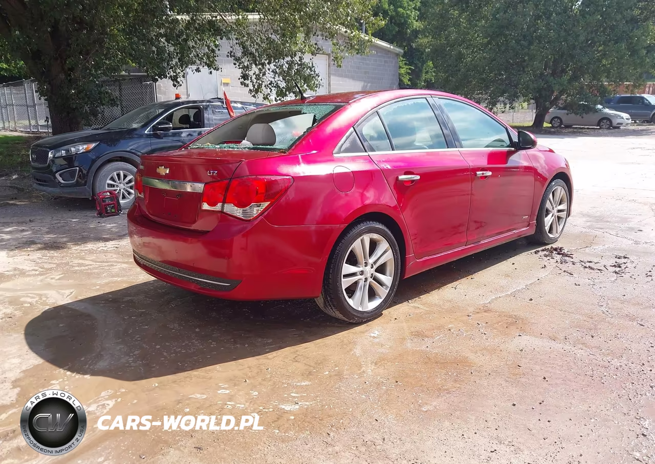 2012 Chevrolet Cruze Ltz VIN:1G1PH5SC3C7383481 - 4