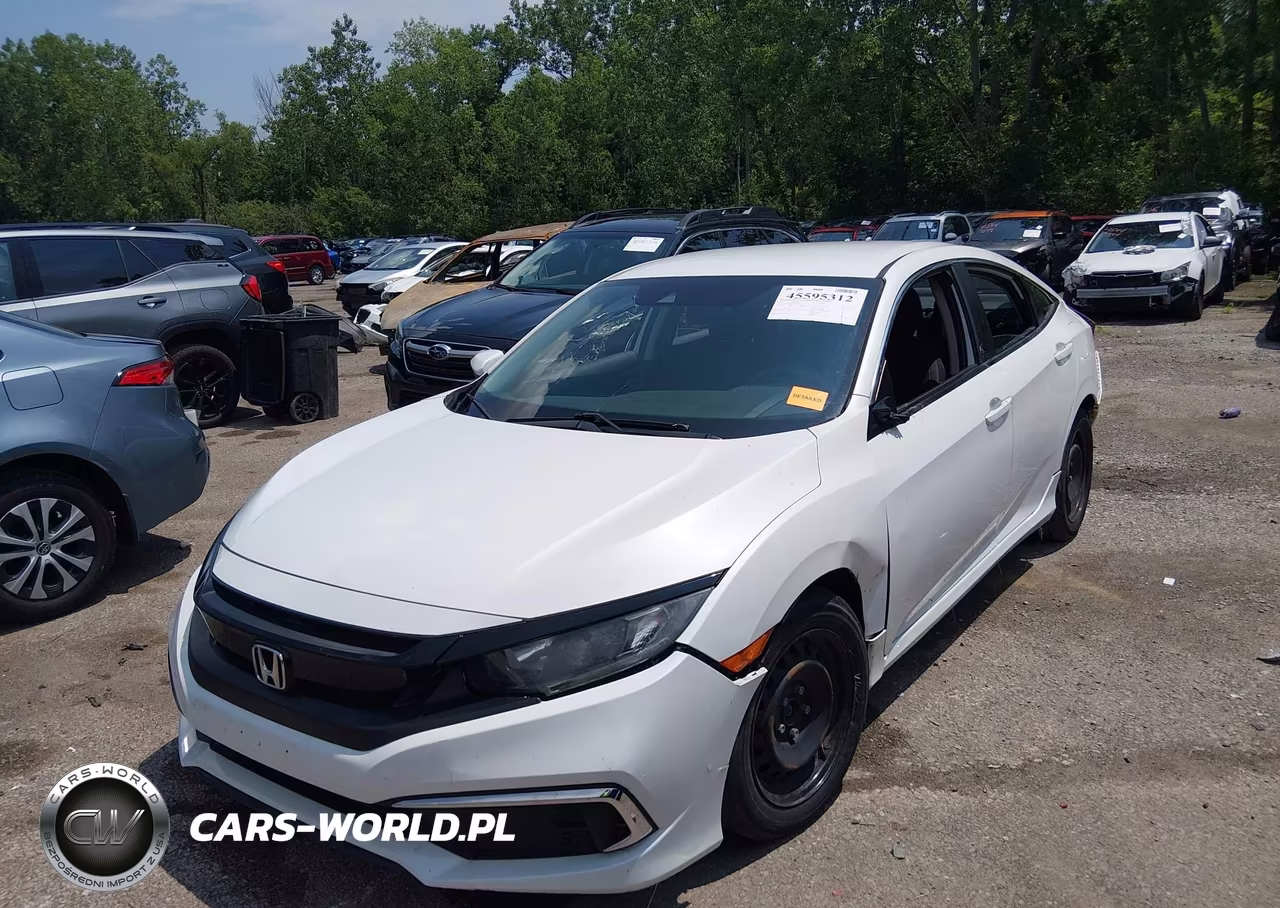 2019 Honda Civic Lx VIN:2HGFC2F61KH581436 - 2