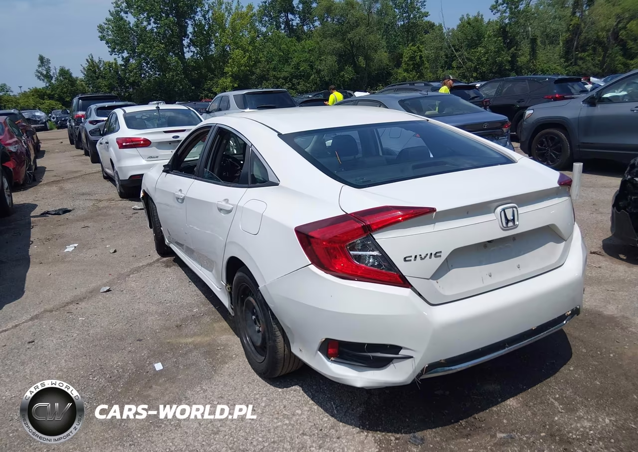 2019 Honda Civic Lx VIN:2HGFC2F61KH581436 - 3