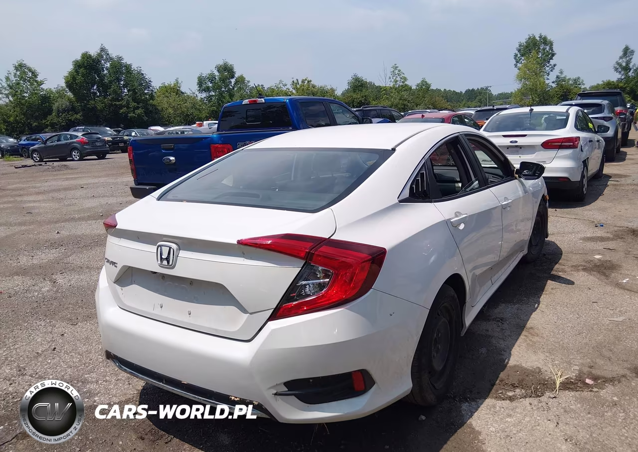 2019 Honda Civic Lx VIN:2HGFC2F61KH581436 - 4