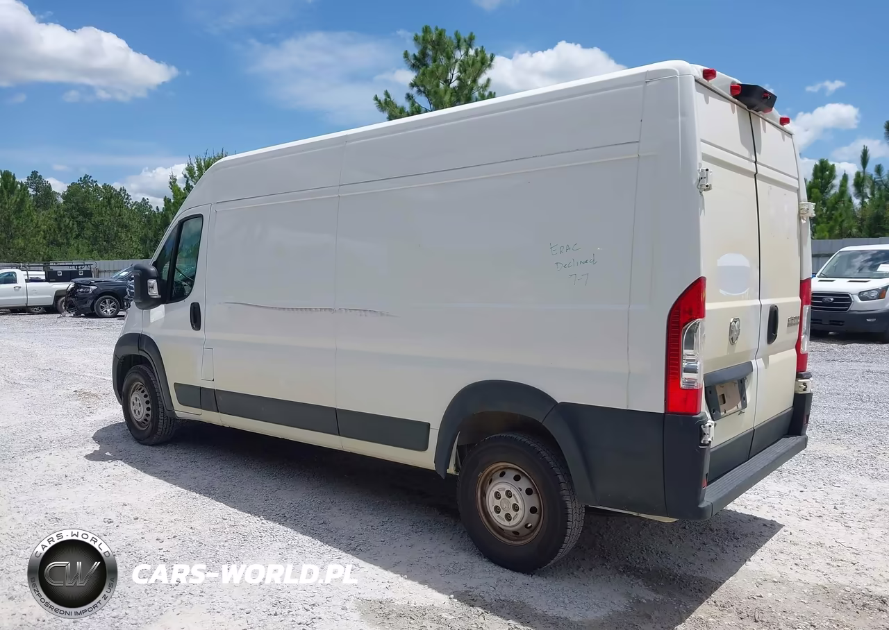 2023 Ram Promaster 2500 High Roof 159 Wb VIN:3C6LRVDG4PE563746 - 3