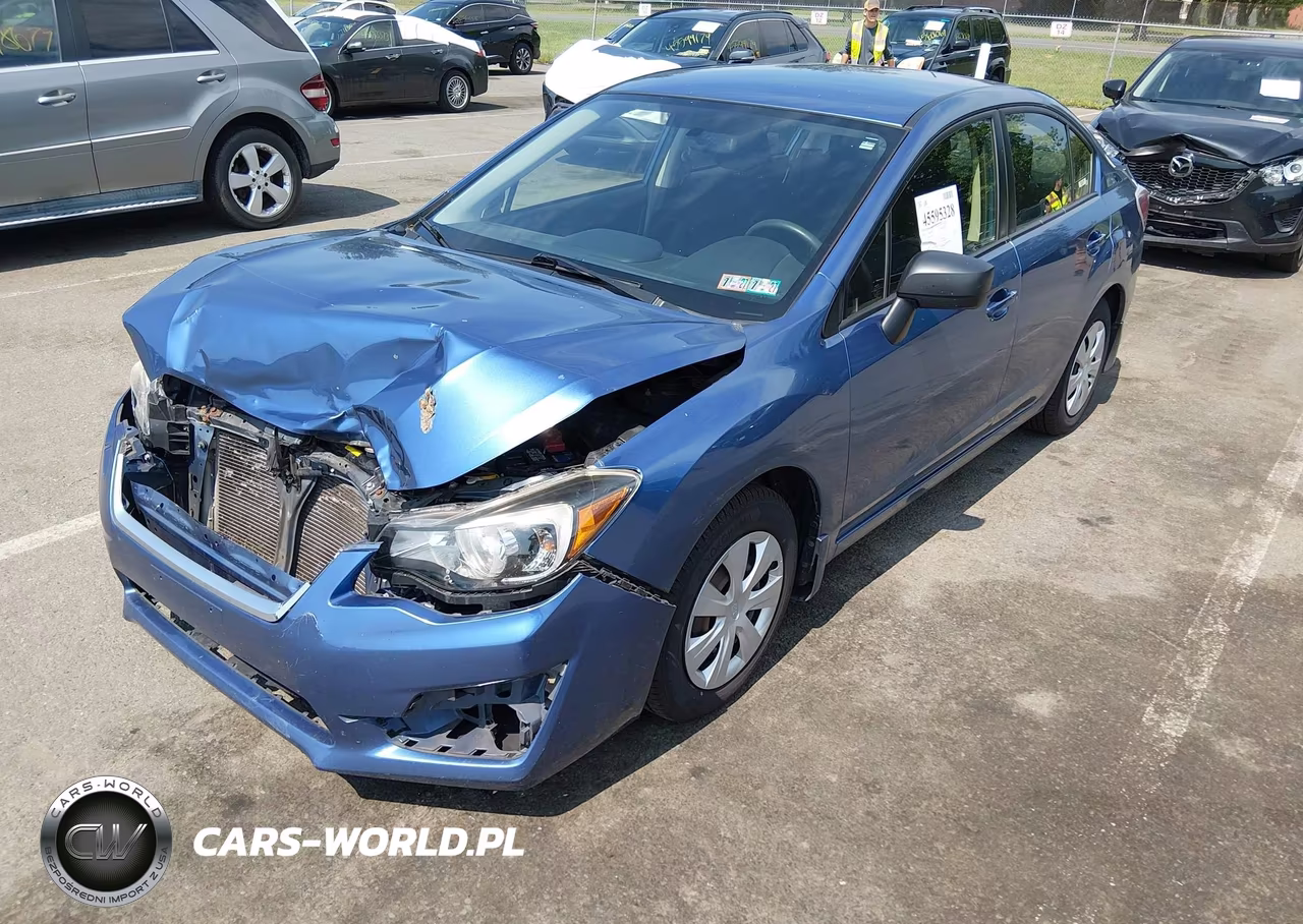 2016 Subaru Impreza 2.0I VIN:JF1GJAA65GH018564 - 2
