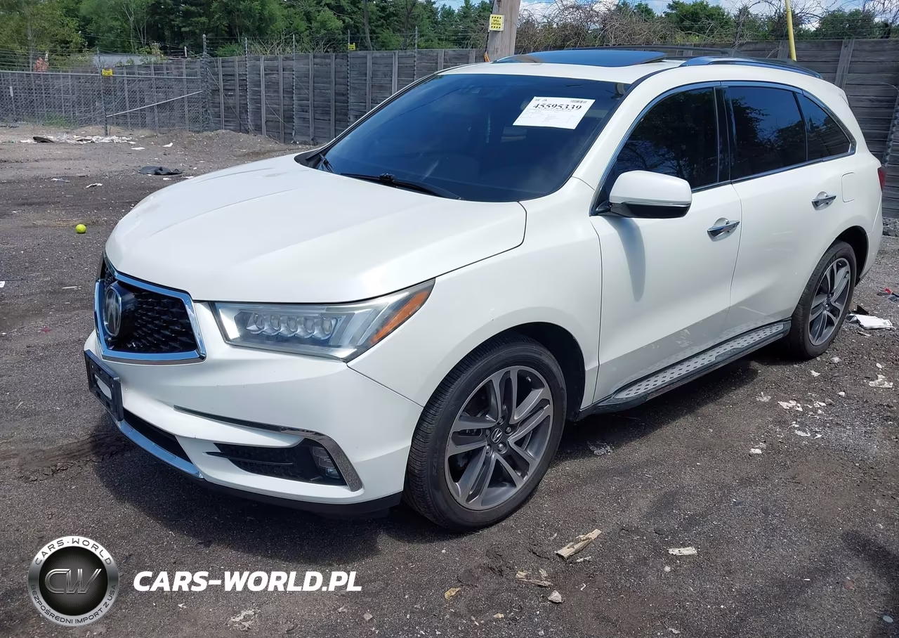 2017 Acura Mdx Advance Package VIN:5FRYD4H89HB034149 - 2
