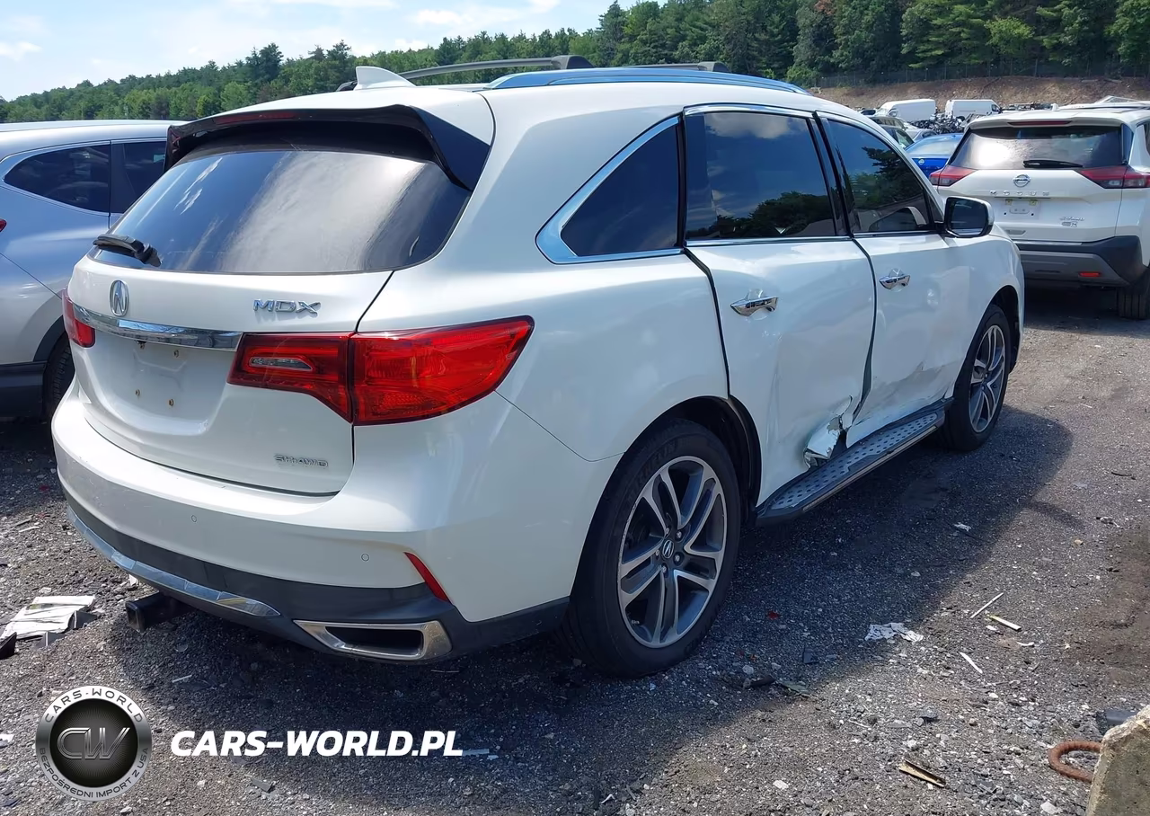 2017 Acura Mdx Advance Package VIN:5FRYD4H89HB034149 - 4