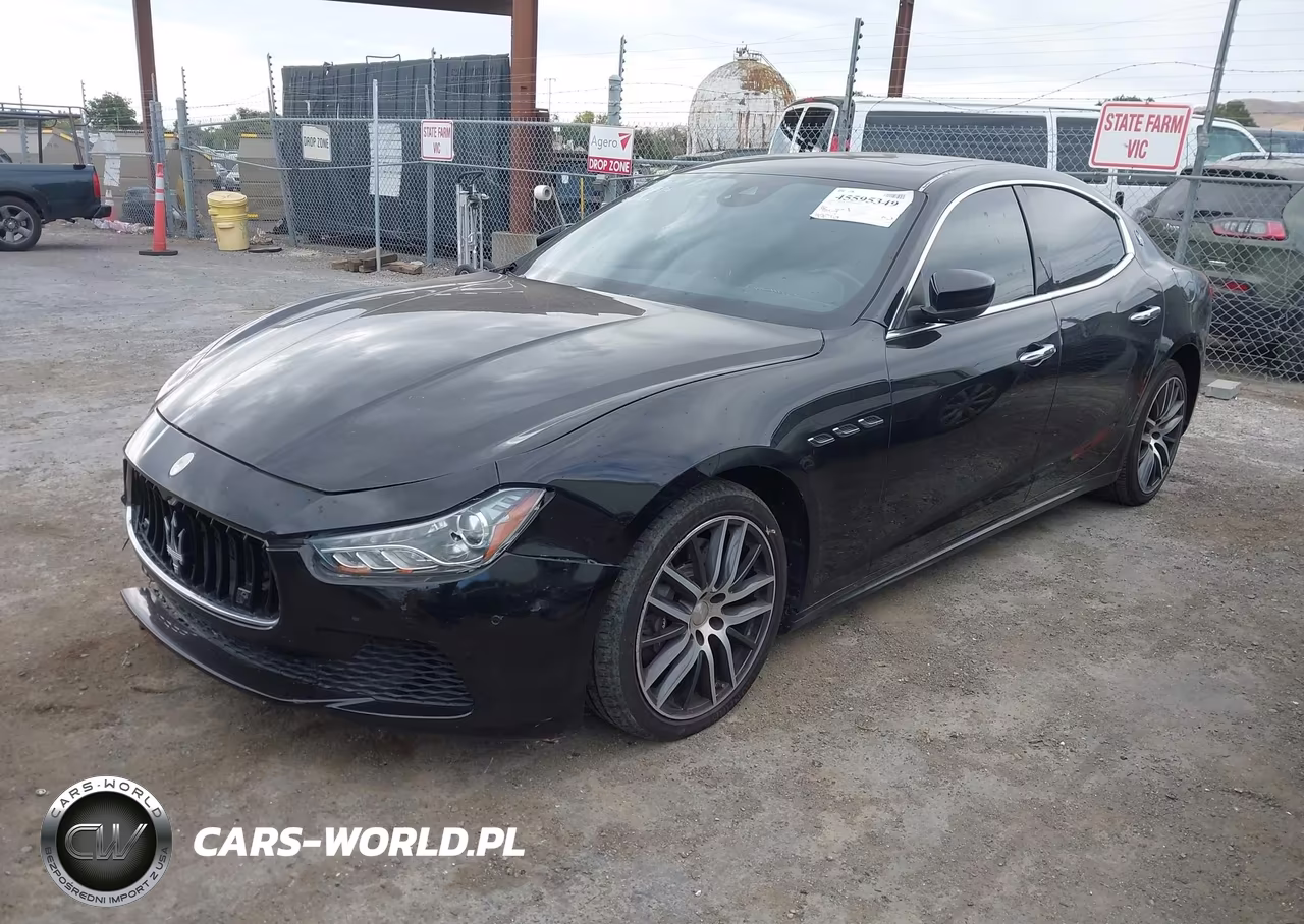 2017 Maserati Ghibli S VIN:ZAM57RSA1H1240851 - 2