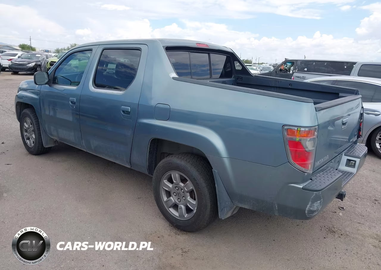 2007 Honda Ridgeline Rtx VIN:2HJYK16337H530839 - 3