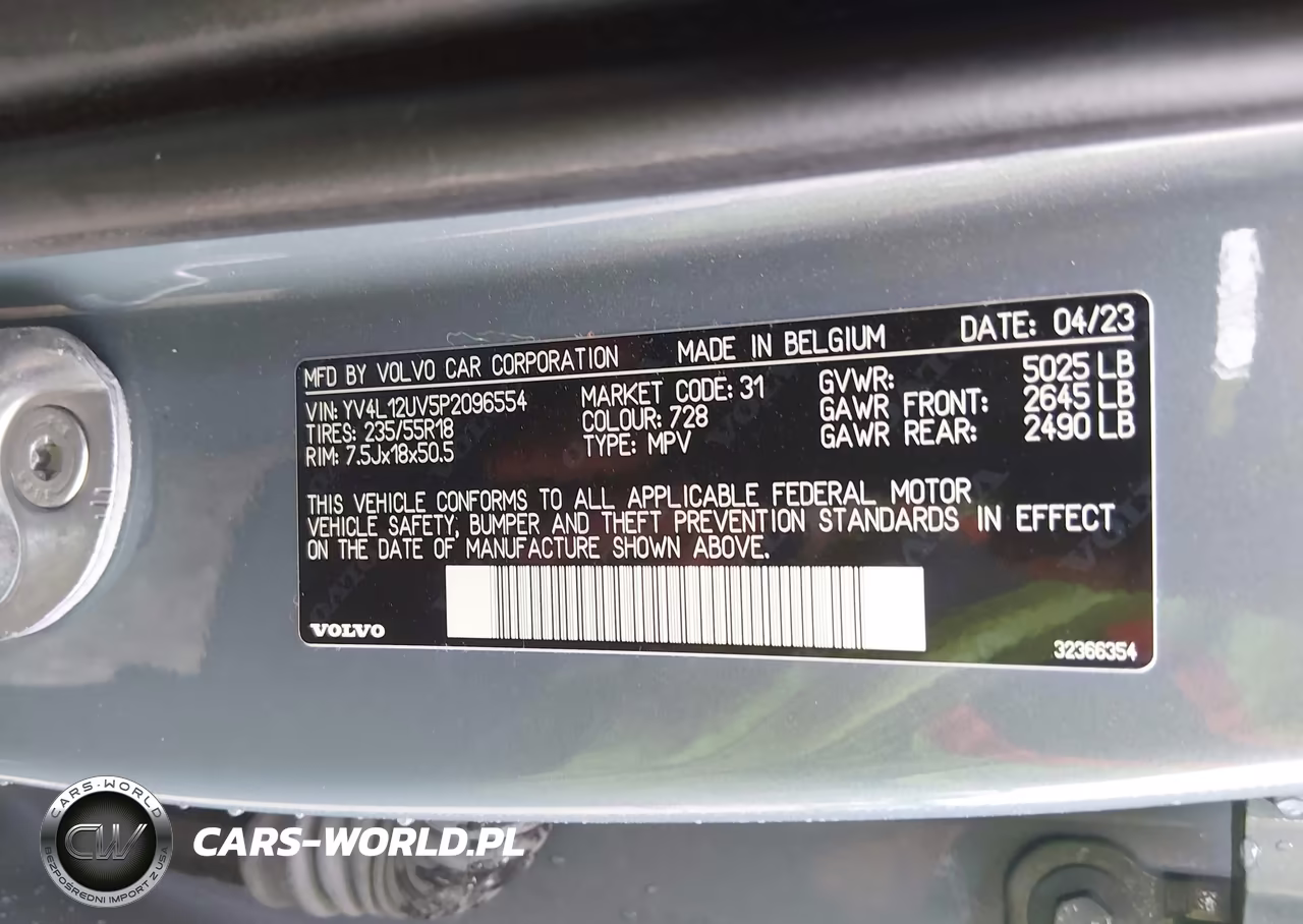 2023 Volvo Xc40 B5 Core VIN:YV4L12UV5P2096554 - 9