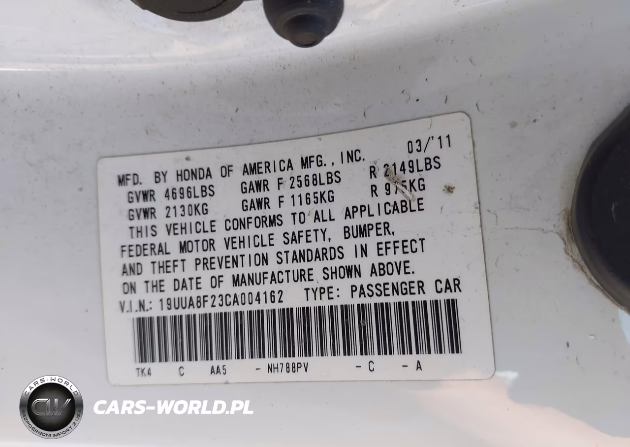 2012 Acura Tl 3.5 VIN:19UUA8F23CA004162 - 9