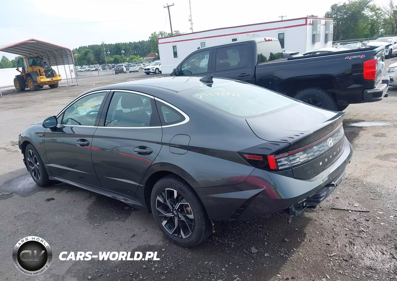 2024 Hyundai Sonata Sel VIN:KMHL64JA5RA358191 - 3