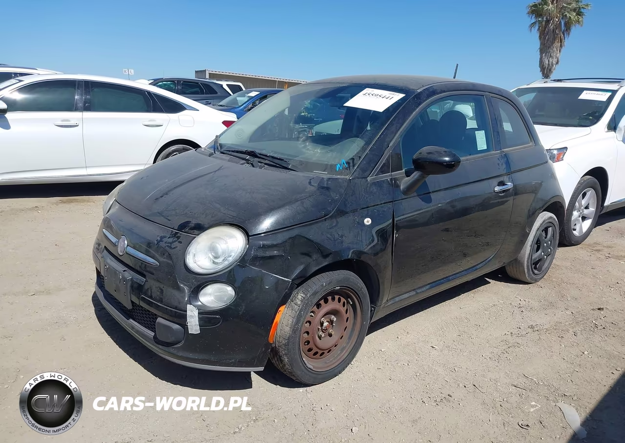 2014 Fiat 500 Pop VIN:3C3CFFARXET294050 - 2