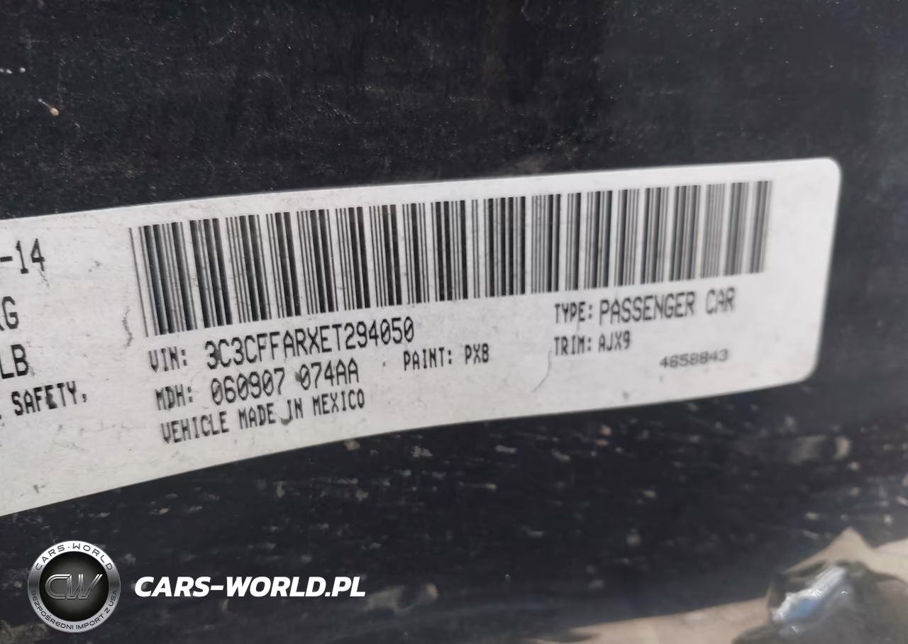 2014 Fiat 500 Pop VIN:3C3CFFARXET294050 - 9