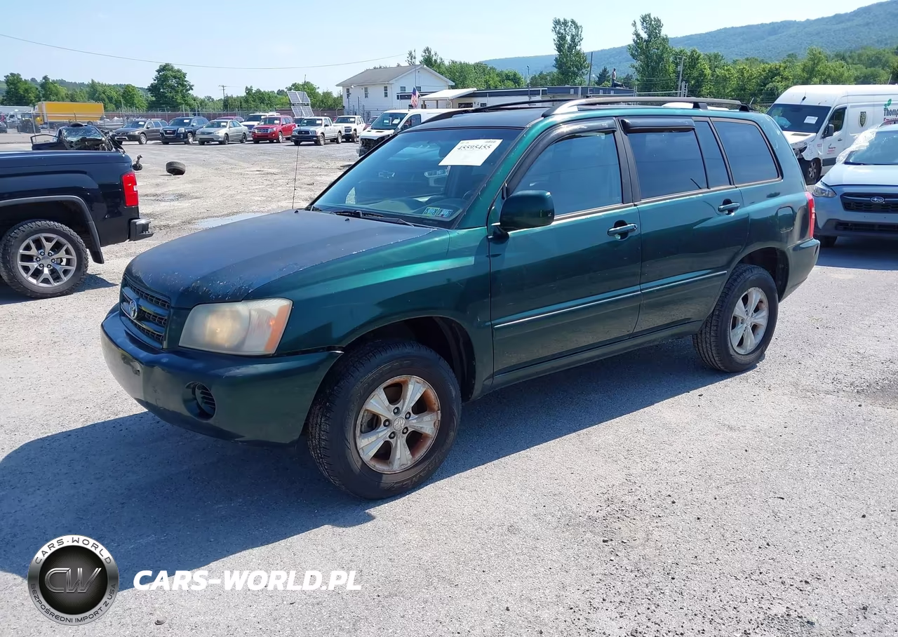 2001 Toyota Highlander V6 VIN:JTEHF21A710010977 - 2