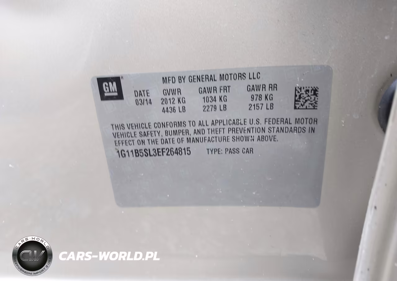 2014 Chevrolet Malibu 1Ls VIN:1G11B5SL3EF264815 - 9