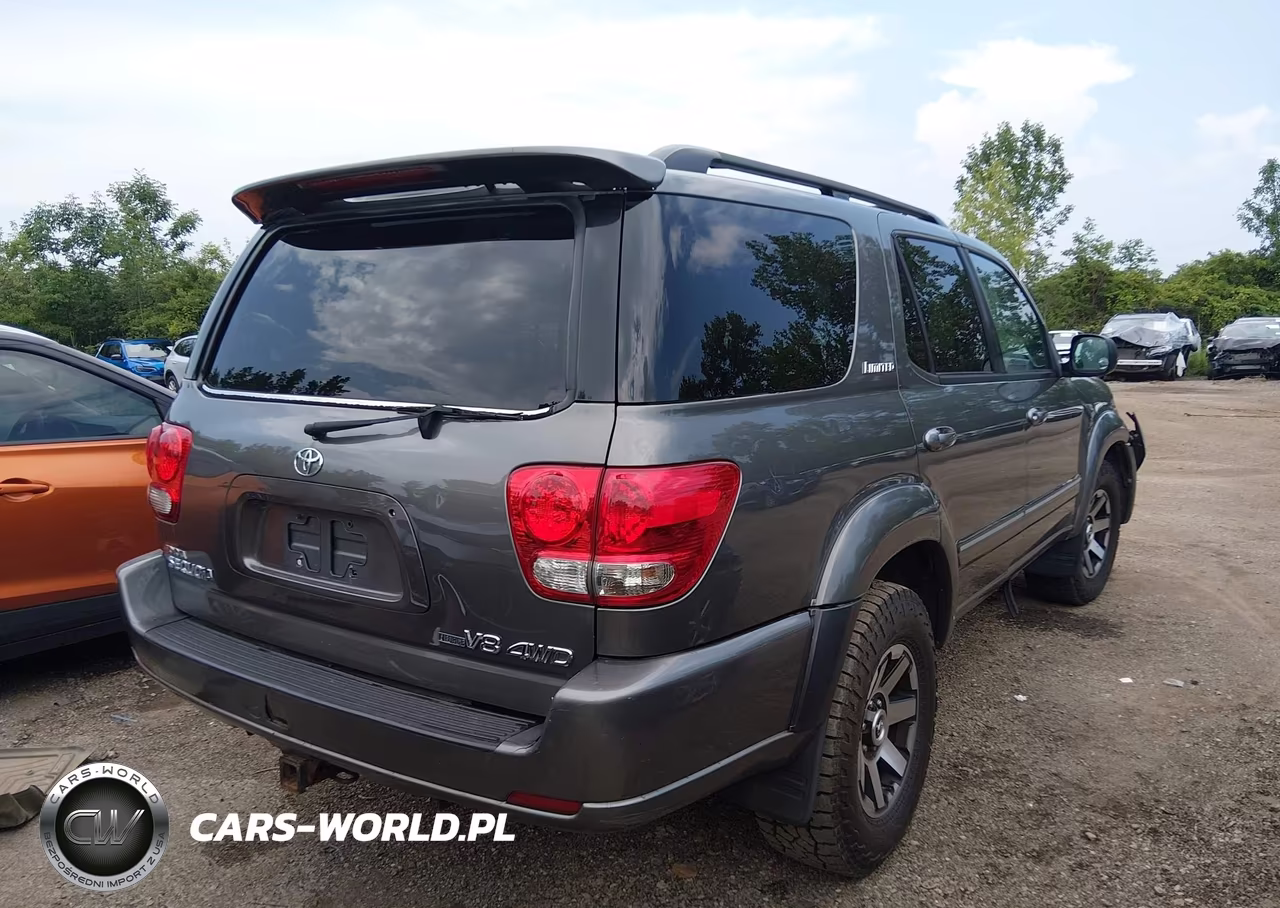 2005 Toyota Sequoia Limited V8 VIN:5TDBT48AX5S249964 - 4
