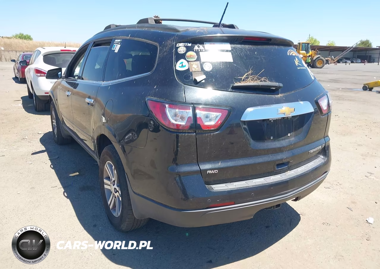 2015 Chevrolet Traverse Lt VIN:1GNKVGKD5FJ316765 - 3