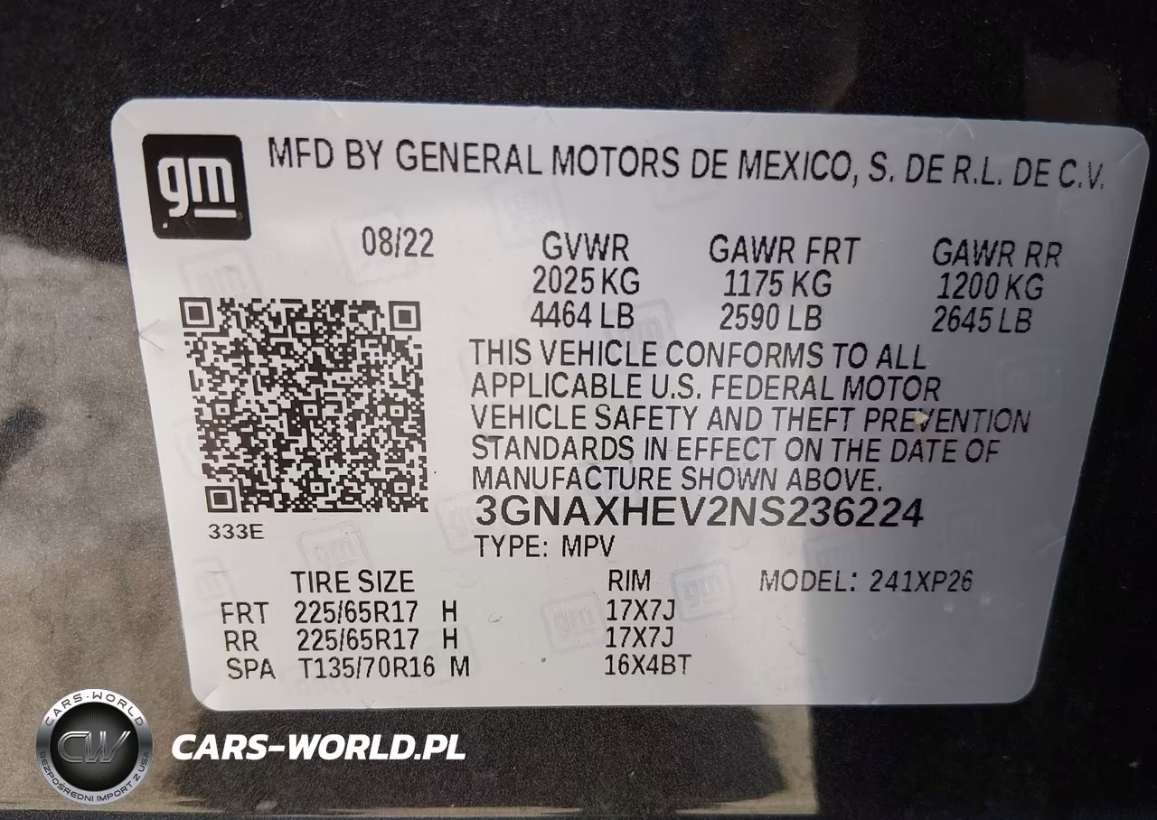 2022 Chevrolet Equinox Fwd Ls VIN:3GNAXHEV2NS236224 - 9
