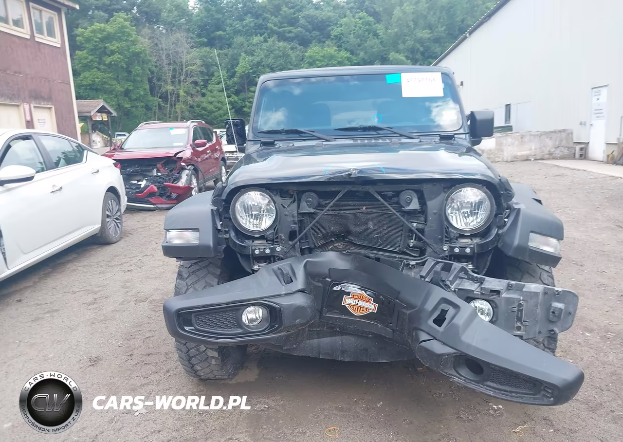 2021 Jeep Wrangler Unlimited Willys Sport 4X4 VIN:1C4HJXDG7MW593052 - 12