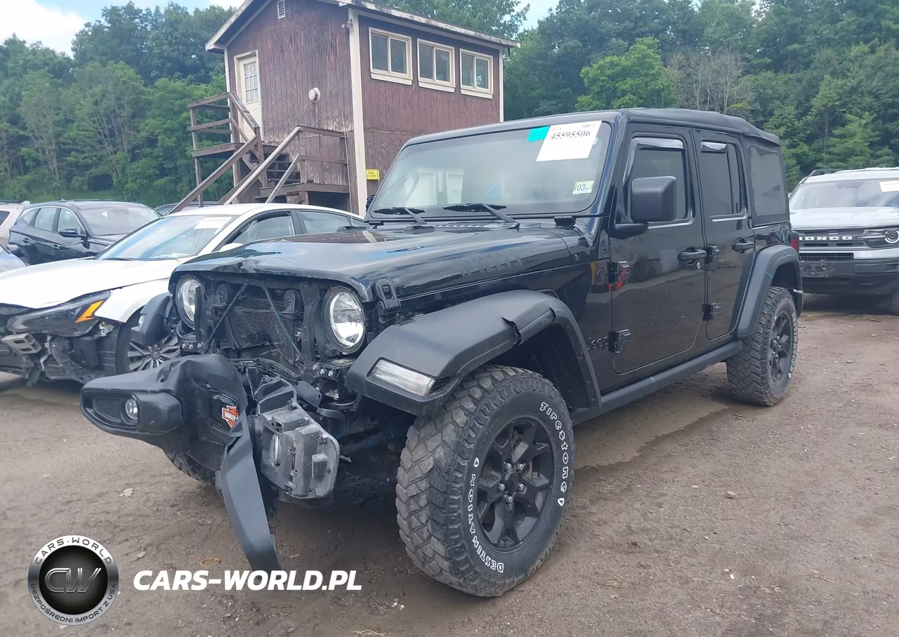 2021 Jeep Wrangler Unlimited Willys Sport 4X4 VIN:1C4HJXDG7MW593052 - 2