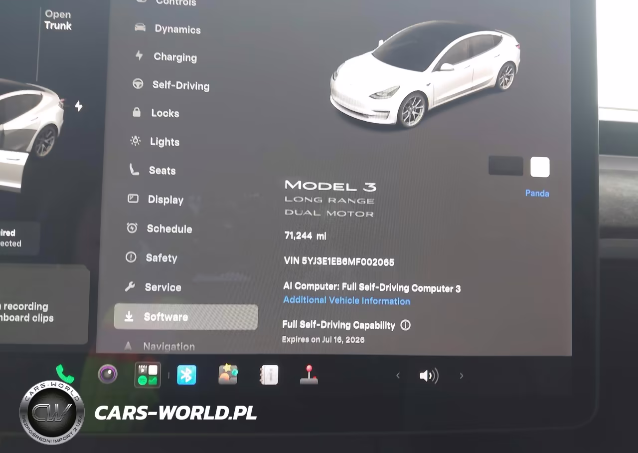 2021 Tesla Model 3 Long Range Dual Motor All-Wheel Drive VIN:5YJ3E1EB6MF002065 - 7