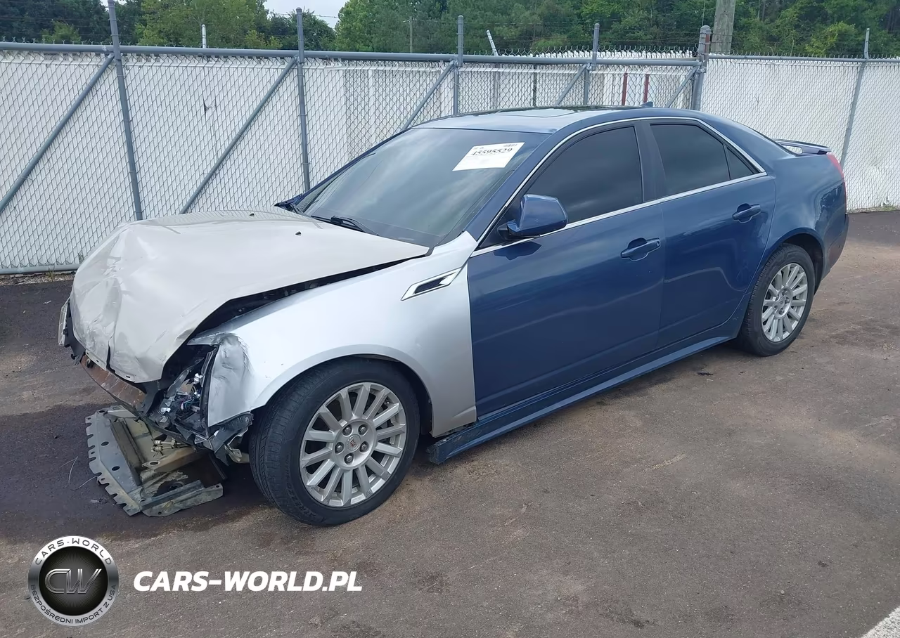 2010 Cadillac Cts Luxury VIN:1G6DF5EGXA0118936 - 2