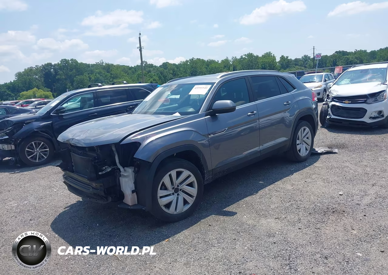 2021 Volkswagen Atlas Cross Sport 3.6L V6 Se W-Technology VIN:1V2JE2CA1MC207733 - 2