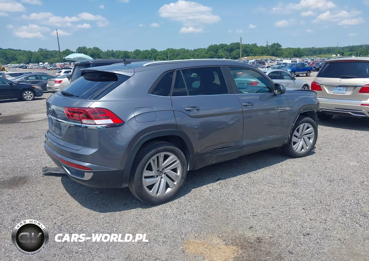 2021 Volkswagen Atlas Cross Sport 3.6L V6 Se W-Technology VIN:1V2JE2CA1MC207733 - 4