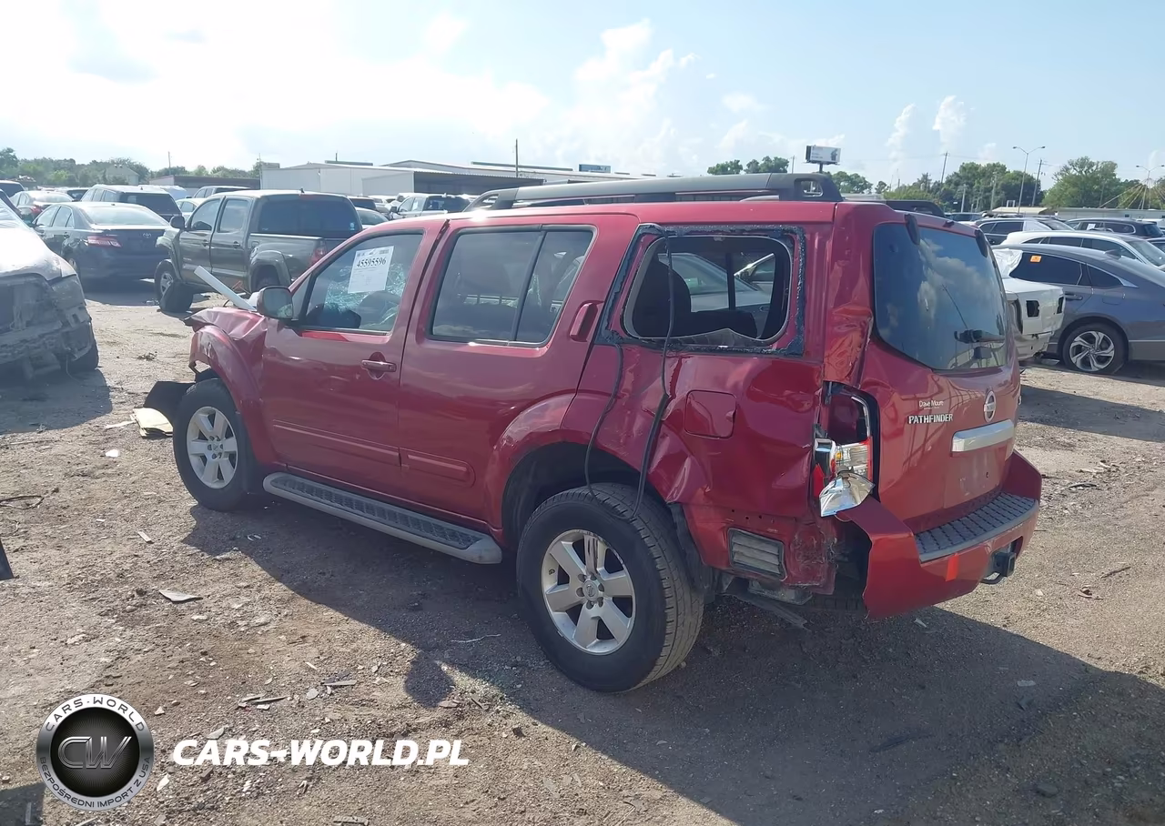 2010 Nissan Pathfinder Se VIN:5N1AR1NN5AC618141 - 3