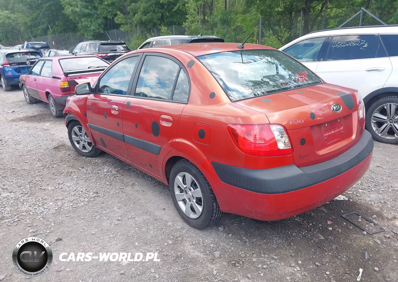 2007 Kia Rio Lx VIN:KNADE123576227320 - 3