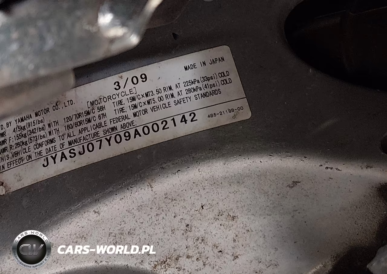 2009 Yamaha Xp500 VIN:JYASJ07Y09A002142 - 10