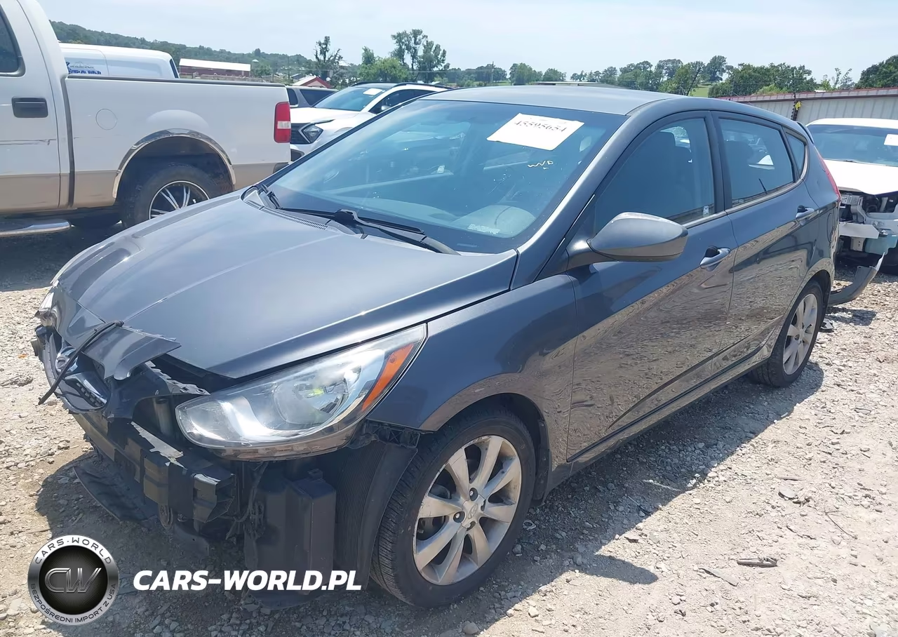2012 Hyundai Accent Se VIN:KMHCU5AE1CU032960 - 2