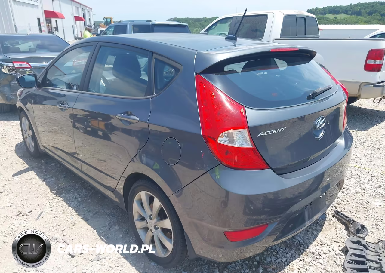 2012 Hyundai Accent Se VIN:KMHCU5AE1CU032960 - 3