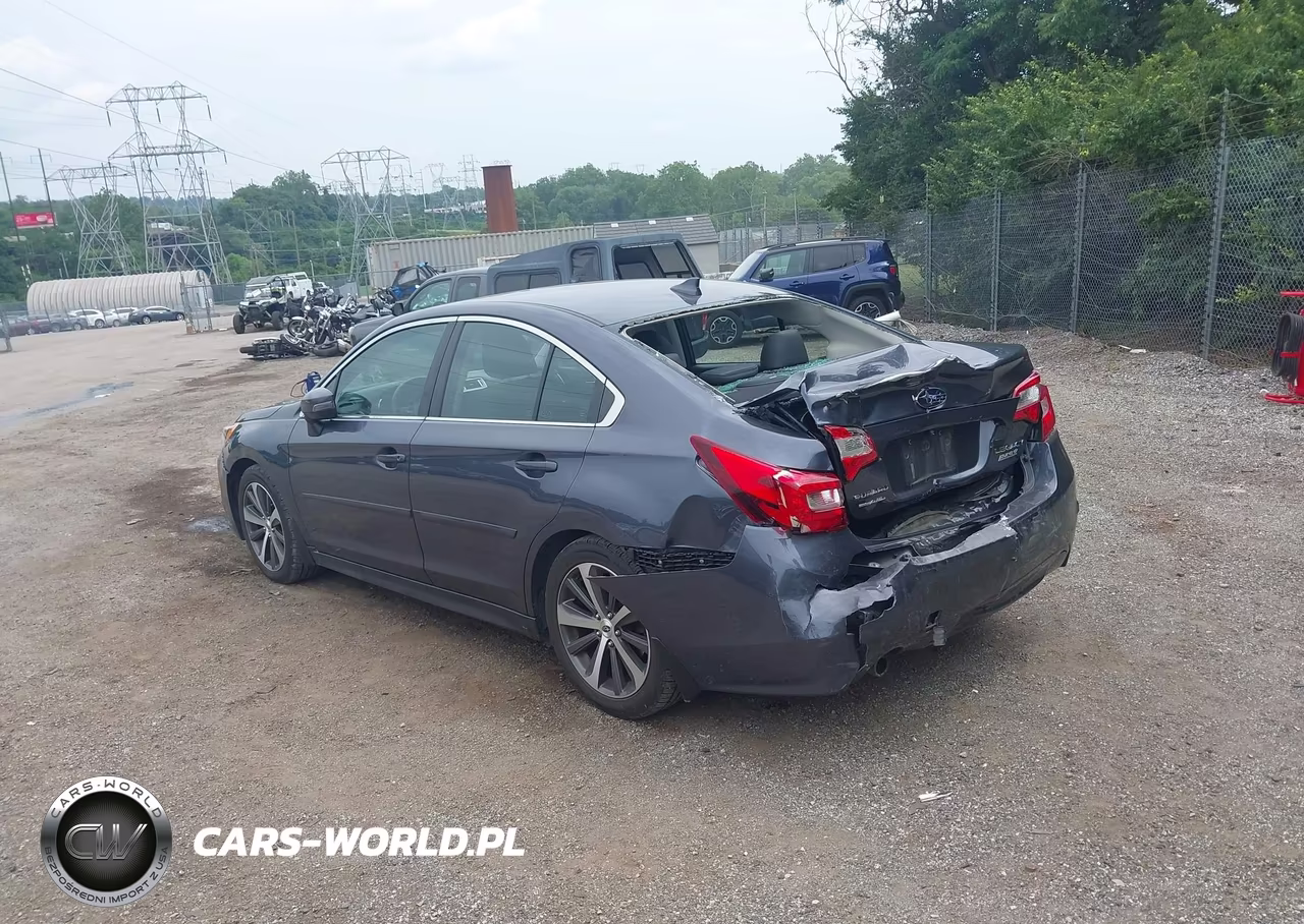 2017 Subaru Legacy 2.5I Limited VIN:4S3BNAN65H3016380 - 3