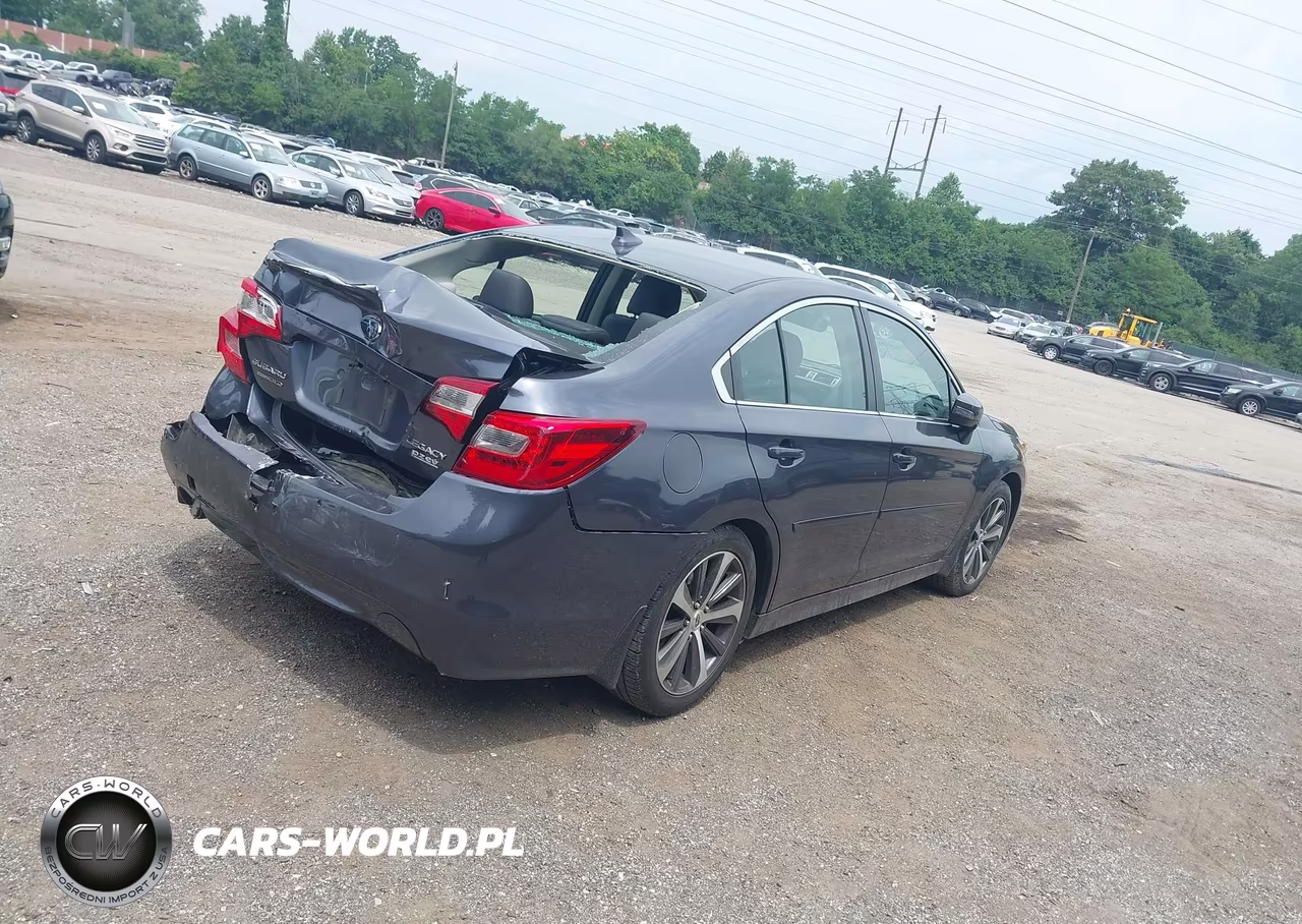 2017 Subaru Legacy 2.5I Limited VIN:4S3BNAN65H3016380 - 4