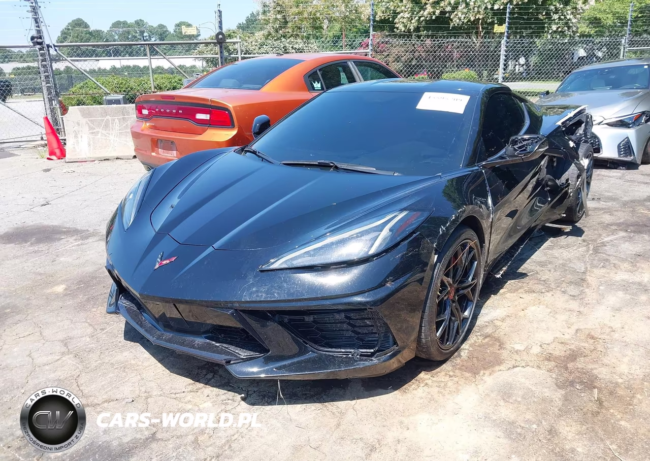 2021 Chevrolet Corvette Stingray Rwd 1Lt VIN:1G1YA2D41M5105687 - 2