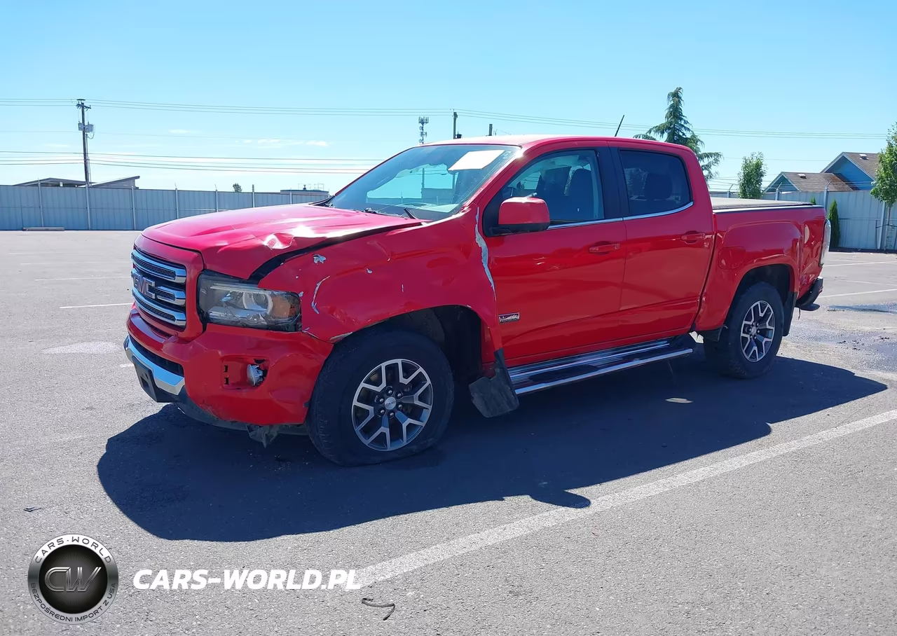 2015 GMC Canyon 4Wd Sle VIN:1GTG6BE39F1228478 - 2