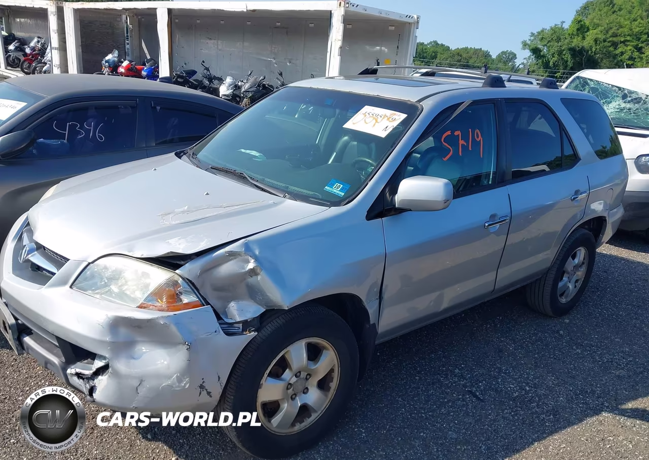 2003 Acura Mdx VIN:2HNYD182X3H534300 - 2