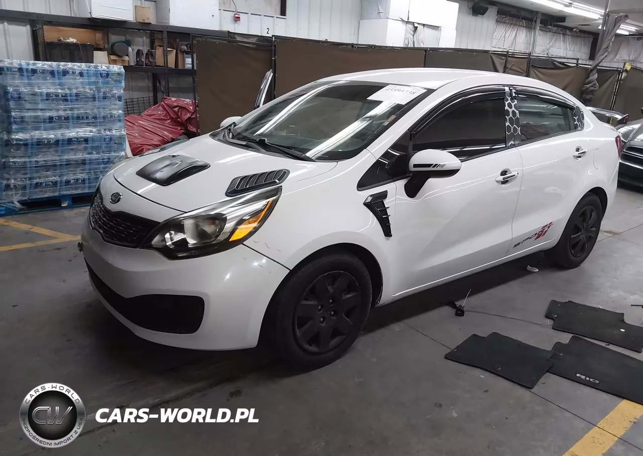 2013 Kia Rio Lx VIN:KNADM4A31D6170468 - 2