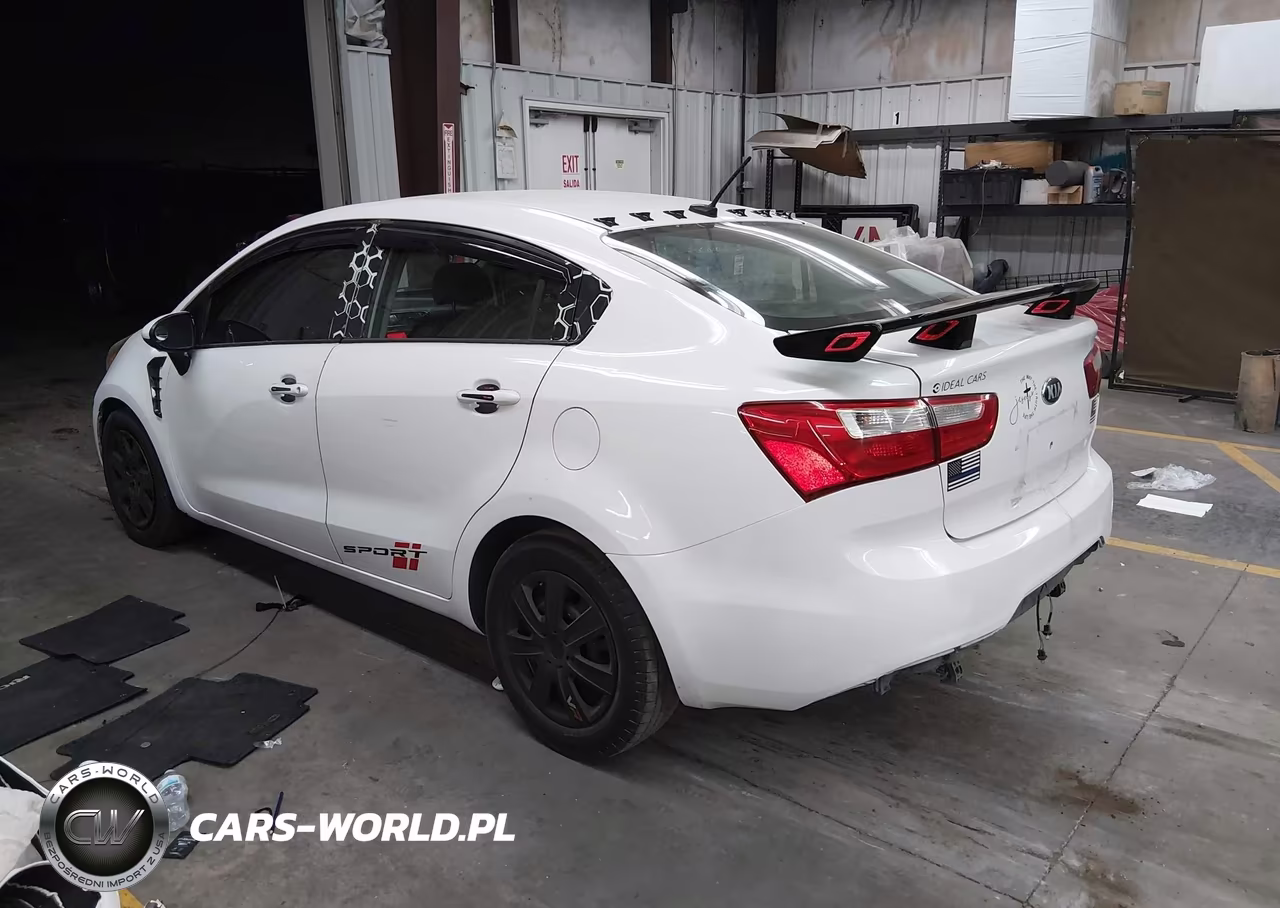 2013 Kia Rio Lx VIN:KNADM4A31D6170468 - 3
