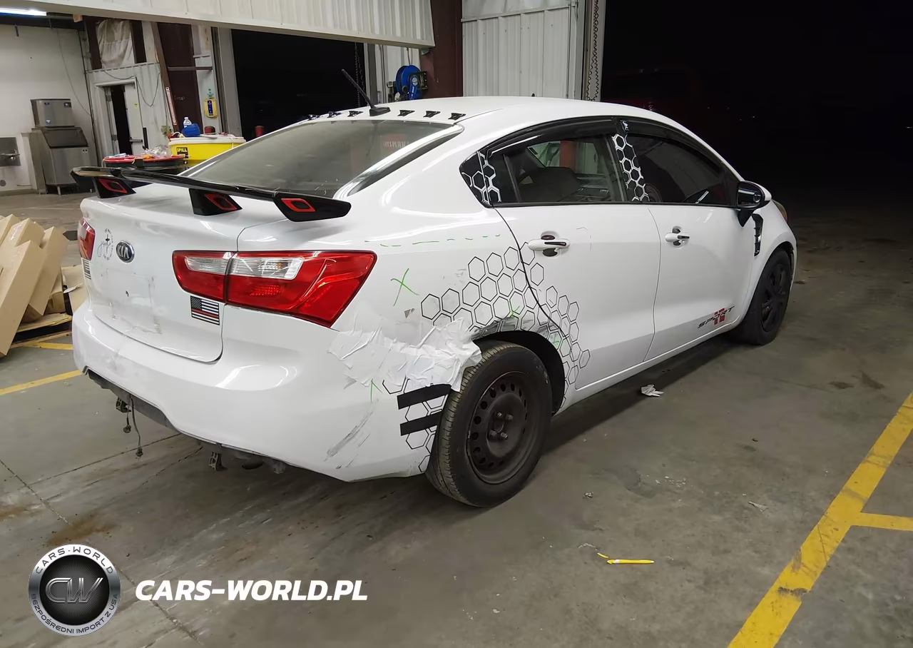 2013 Kia Rio Lx VIN:KNADM4A31D6170468 - 4