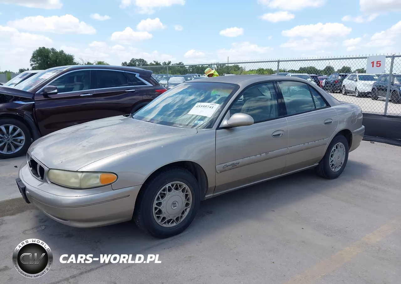 2002 Buick Century Custom VIN:2G4WS52J821185148 - 2