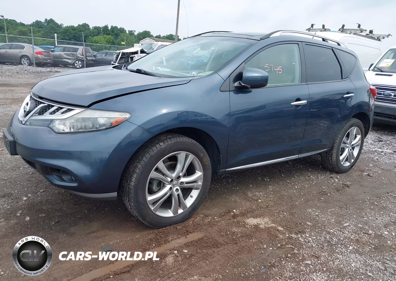 2011 Nissan Murano Le VIN:JN8AZ1MW2BW173926 - 2