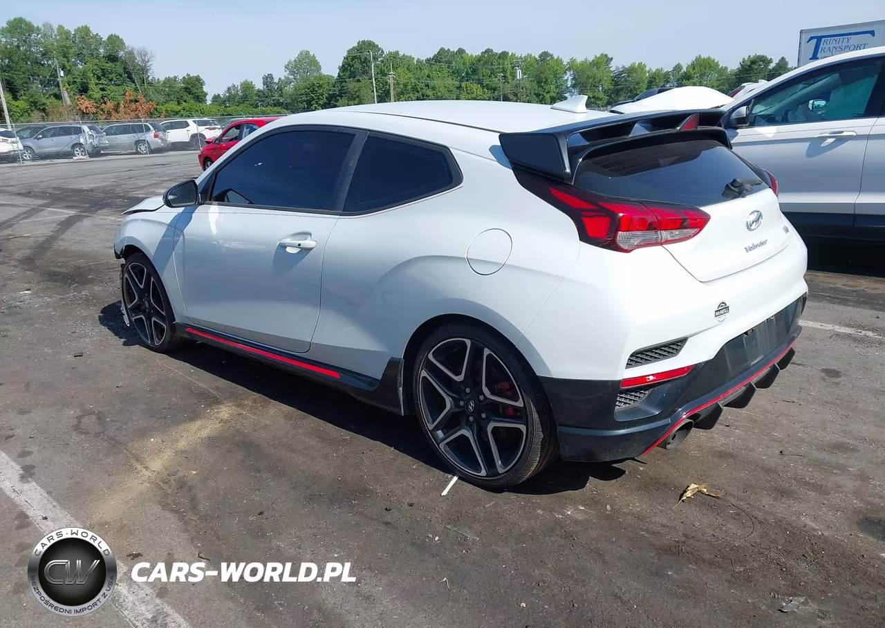 2020 Hyundai Veloster N VIN:KMHT36AH6LU007328 - 3
