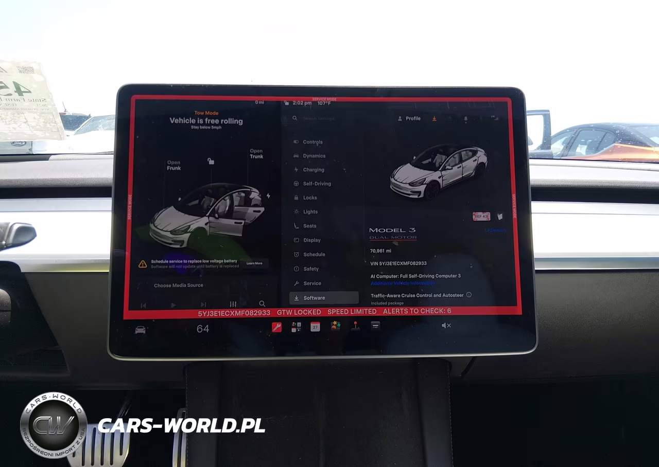 2021 Tesla Model 3 Performance Dual Motor All-Wheel Drive VIN:5YJ3E1ECXMF082933 - 18