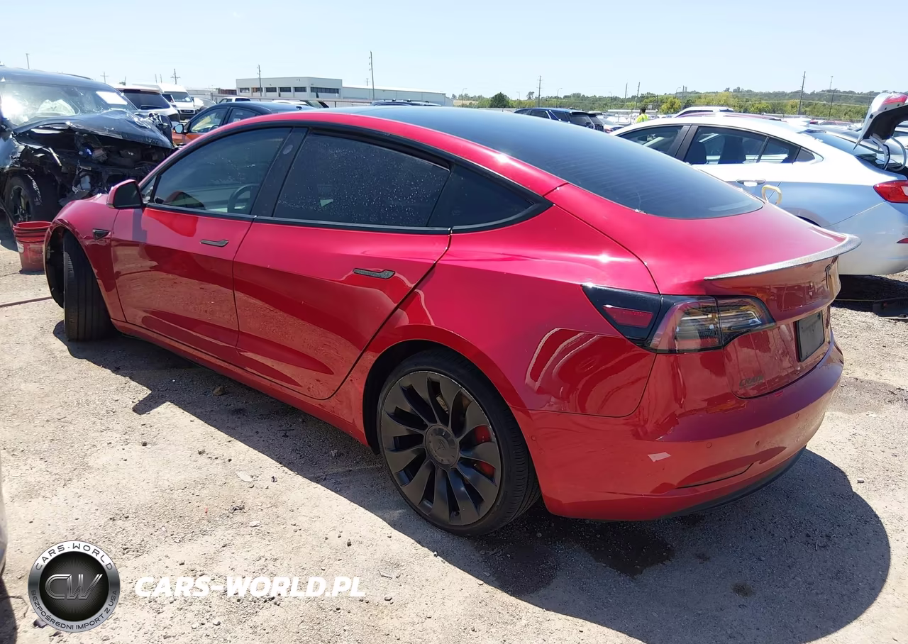 2021 Tesla Model 3 Performance Dual Motor All-Wheel Drive VIN:5YJ3E1ECXMF082933 - 3