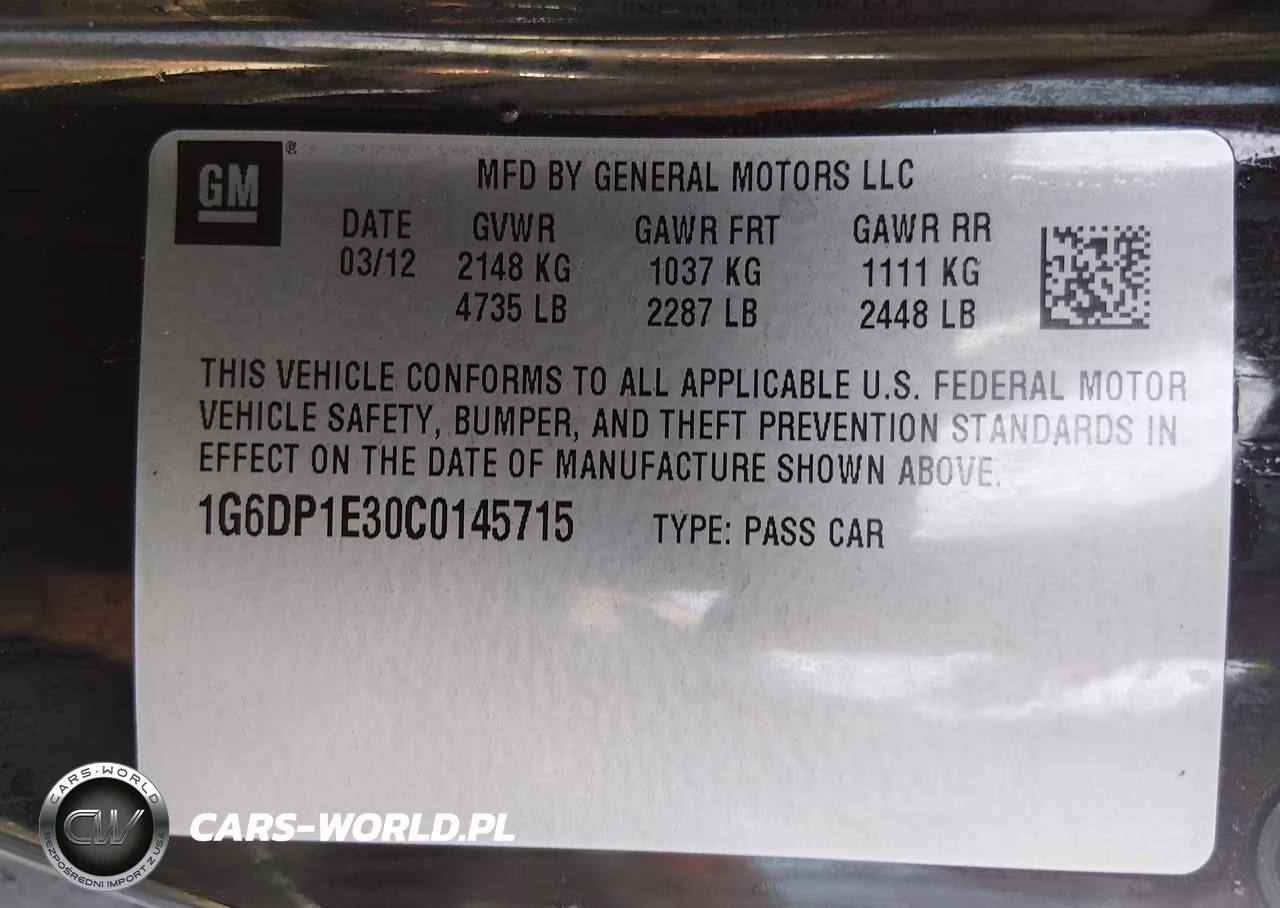 2012 Cadillac Cts Premium VIN:1G6DP1E30C0145715 - 9