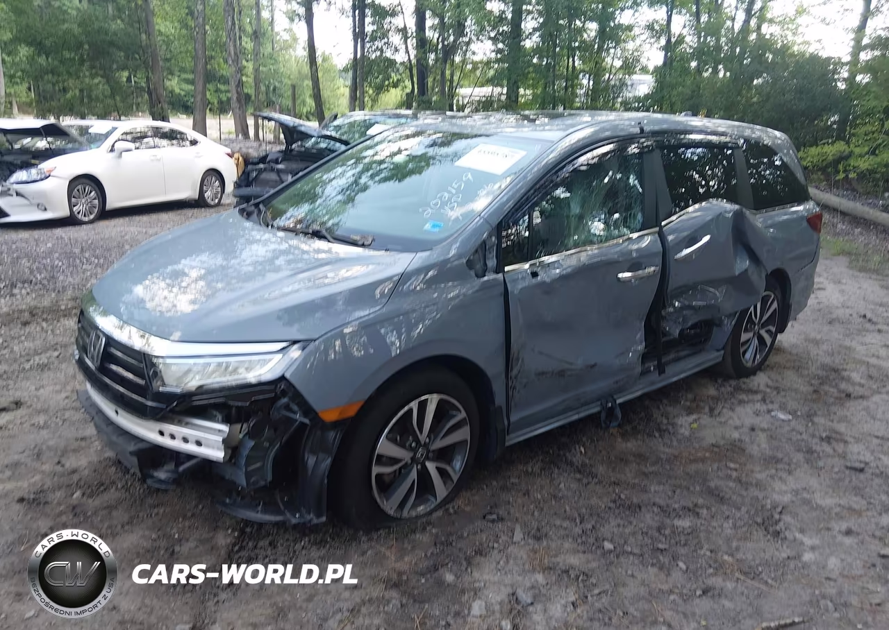 2024 Honda Odyssey Touring VIN:5FNRL6H84RB036347 - 2