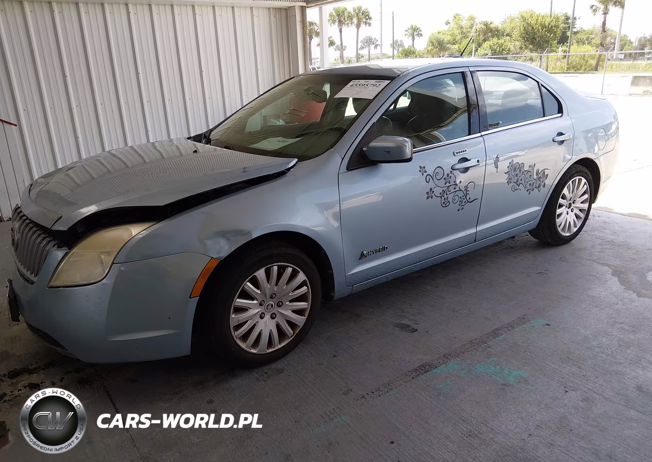 2010 Mercury Milan Hybrid VIN:3MEDM0L39AR613195 - 2