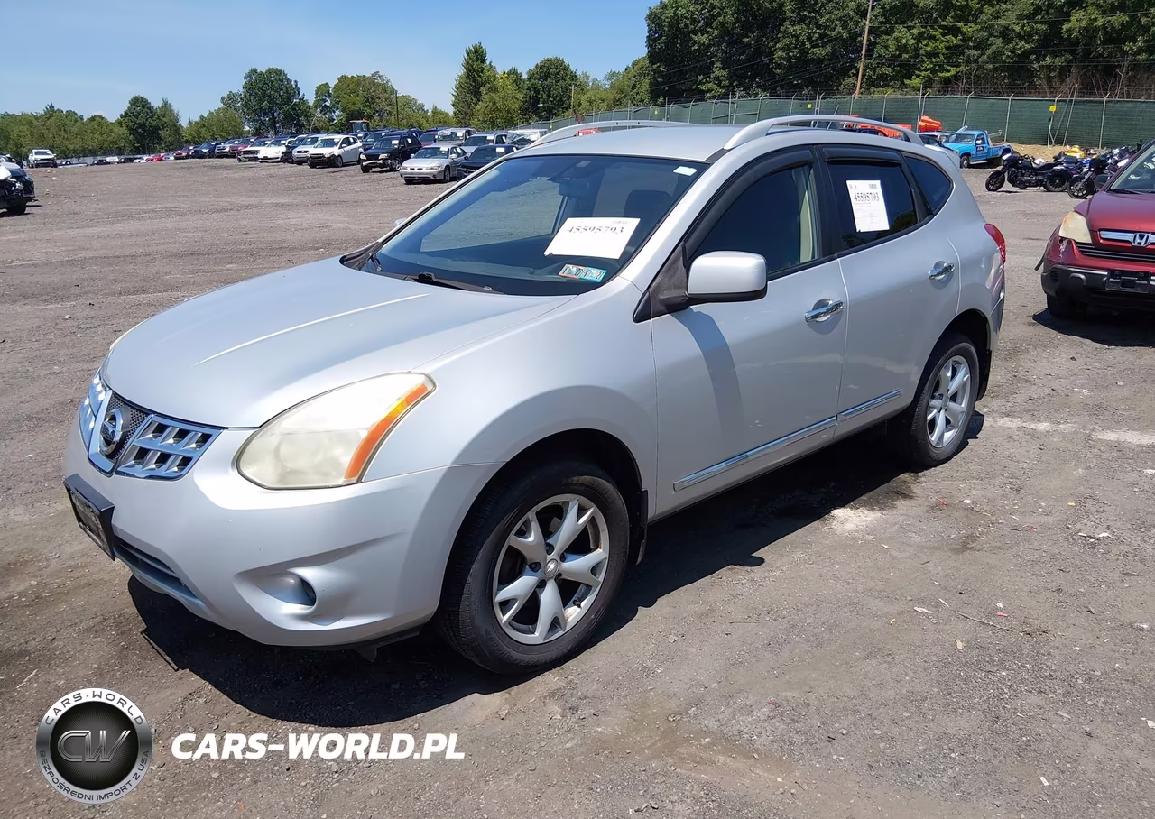 2011 Nissan Rogue Sv VIN:JN8AS5MVXBW312476 - 2